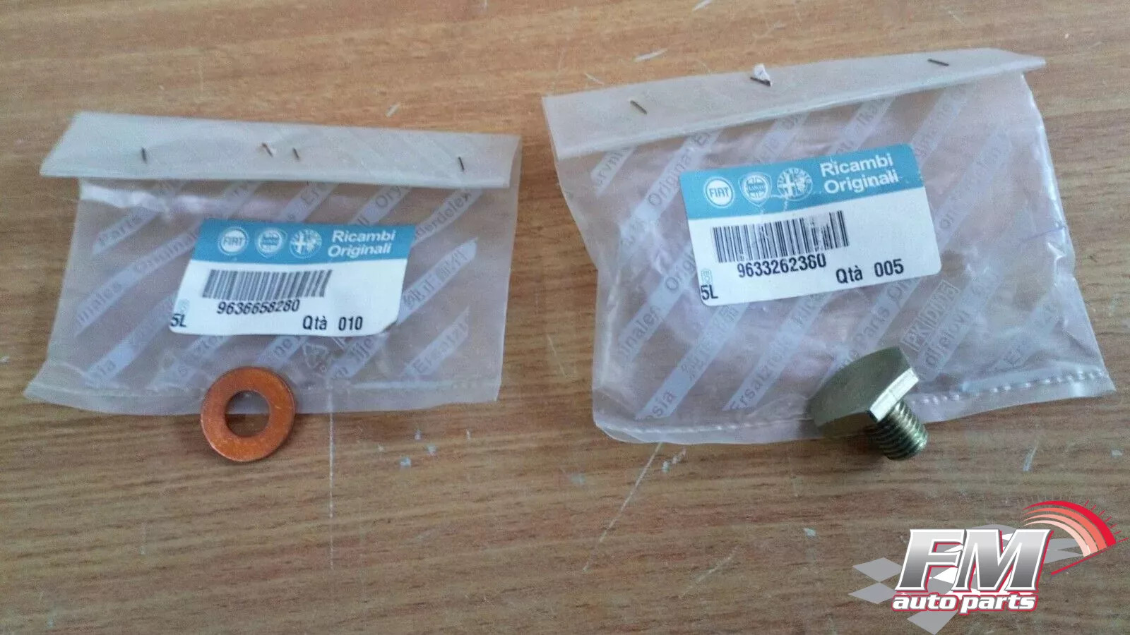 Oil Sump Pan Drain Plug & Washer fits Fiat Scudo Ulysse Lancia Phedra Z Genuine 9633262380 Oil Sump Pan Drain Plug & Washer fits Fiat Scudo Ulysse Lancia Phedra Z Genuine 9633262380