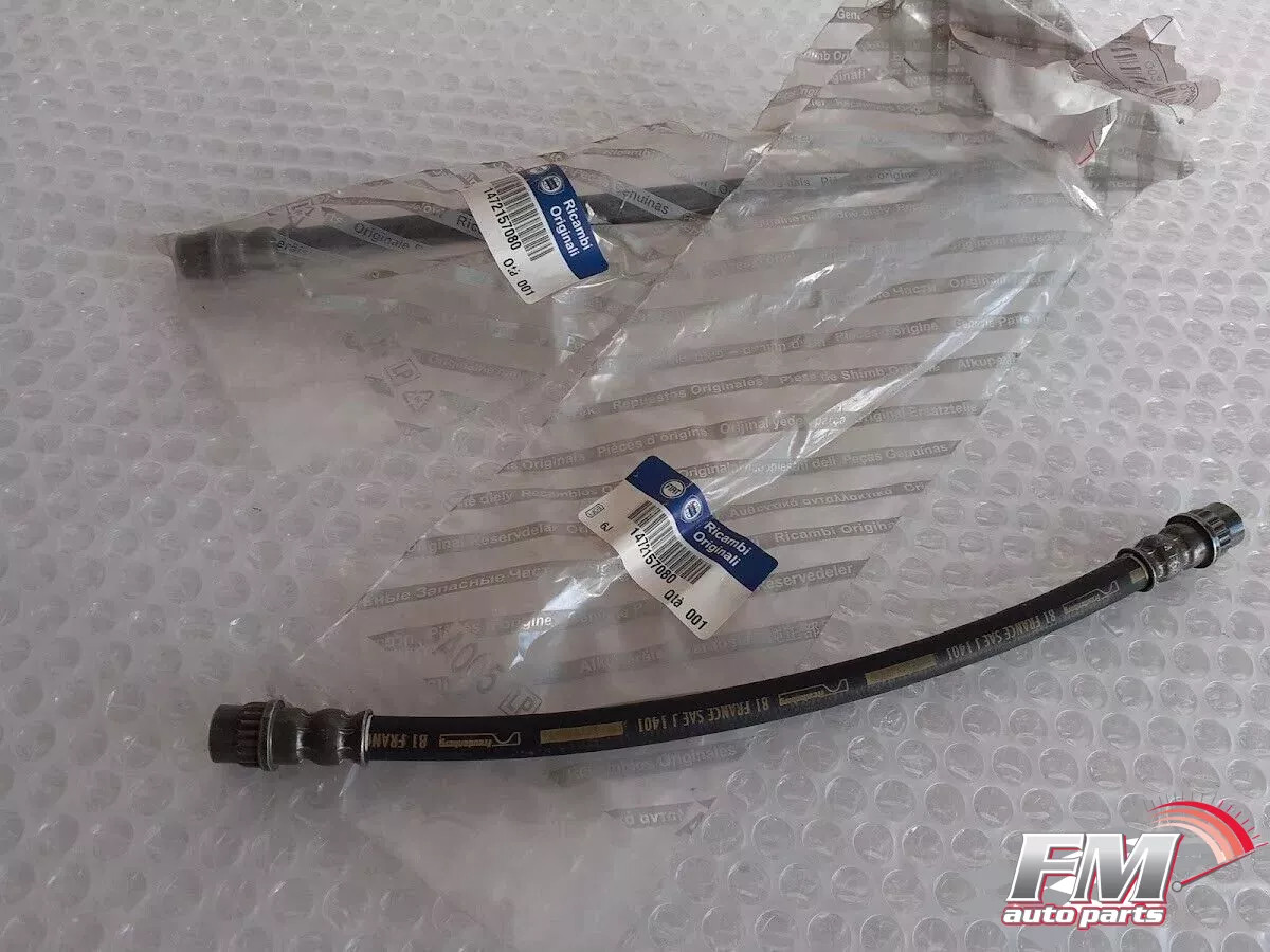 2x Brake Hose Rear fits Fiat Ulysse Scudo Lancia Phedra Z 1472157080 Genuine 2x Brake Hose Rear fits Fiat Ulysse Scudo Lancia Phedra Z 1472157080 Genuine