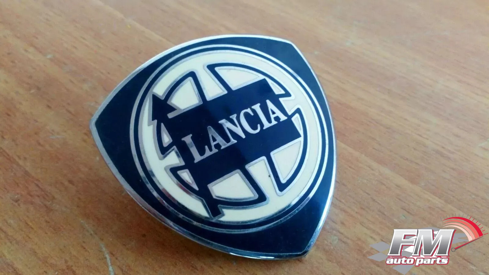 Emblem LANCIA Front fits Lancia Montecarlo 82352860 Genuine Emblem LANCIA Front fits Lancia Montecarlo 82352860 Genuine