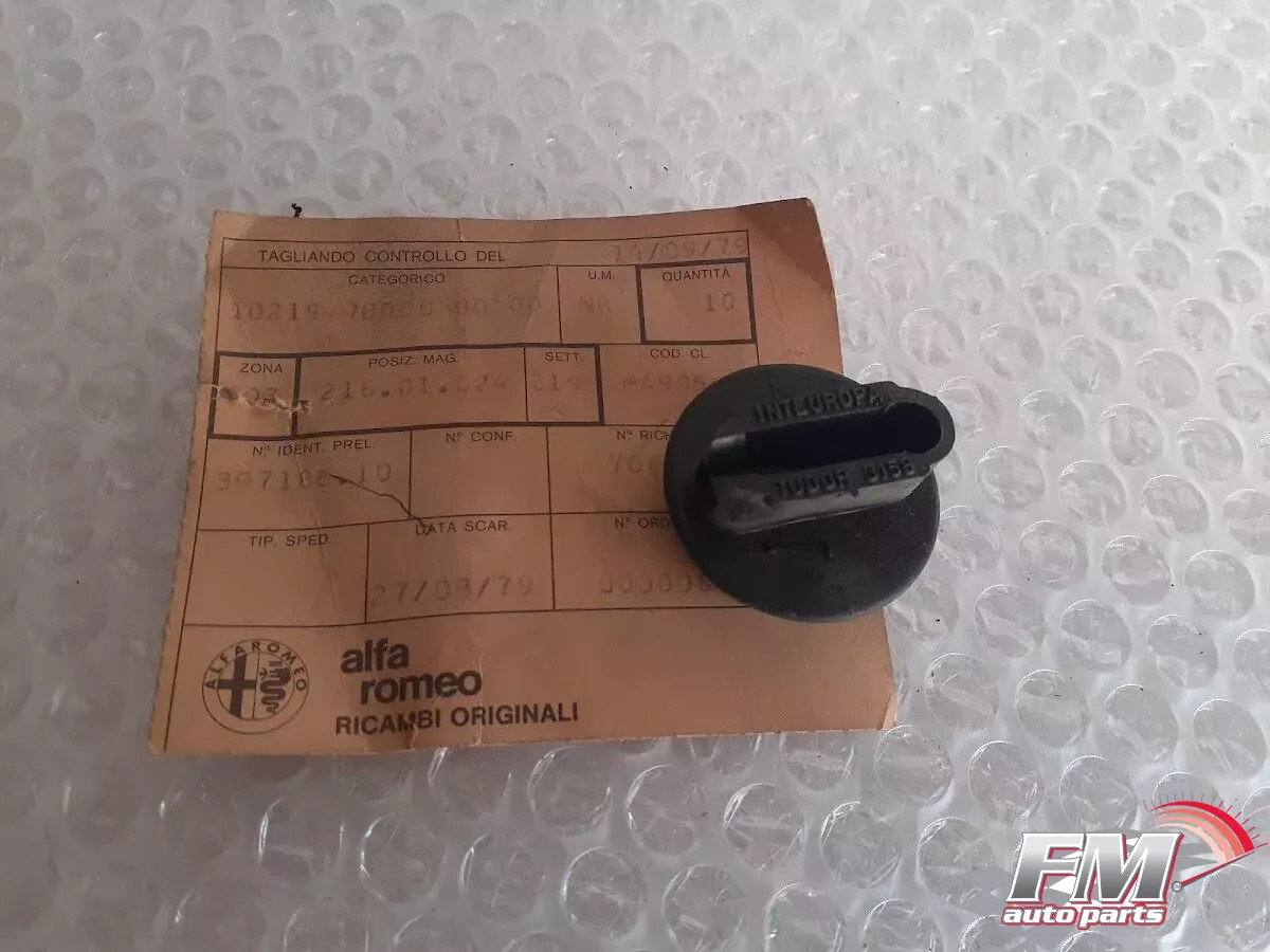 Wipers Washer Bag Plug fits Alfa Romeo 102197 Tudor 3158 Genuine