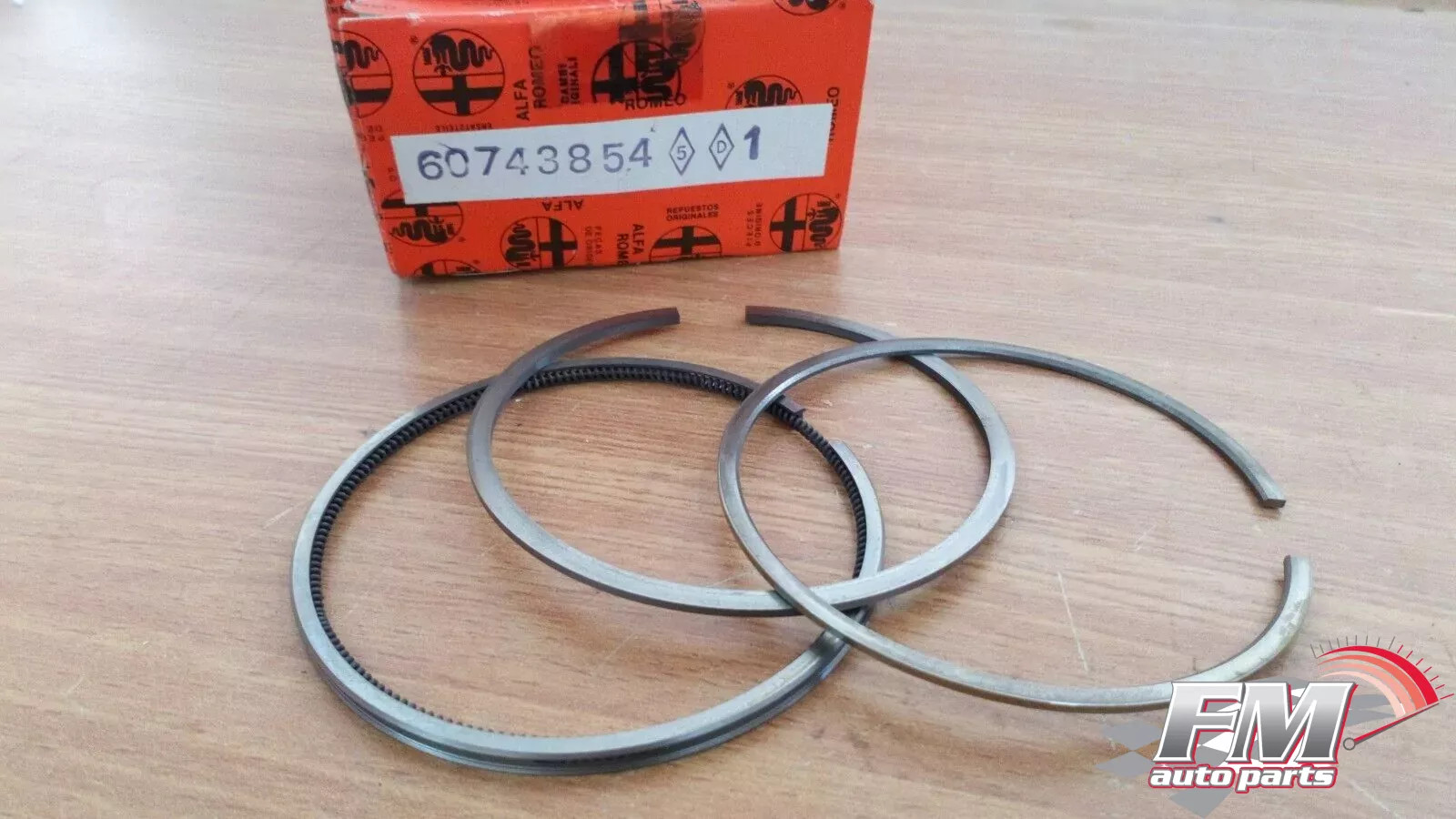 1 Cylinder Piston Rings fits Alfa Romeo 75 60743854 Genuine 1 Cylinder Piston Rings fits Alfa Romeo 75 60743854 Genuine
