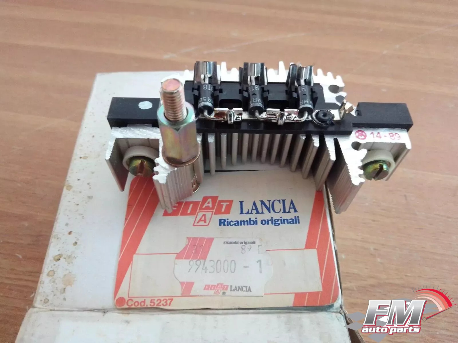 Alternator Rectifier fits Fiat Tipo Uno 9943000 Genuine Alternator Rectifier fits Fiat Tipo Uno 9943000 Genuine