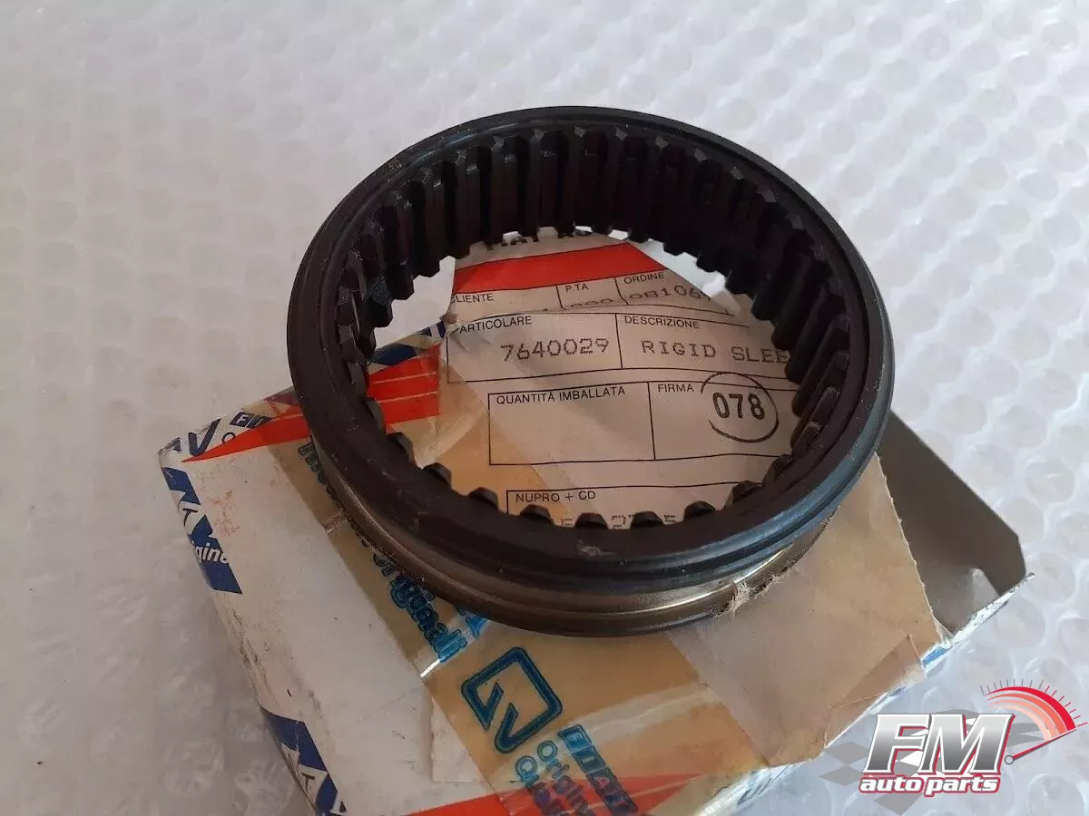 Transmission Synchro Hub Sleeve fits Fiat Lancia Alfa Romeo 7640029 Genuine Transmission Synchro Hub Sleeve fits Fiat Lancia Alfa Romeo 7640029 Genuine