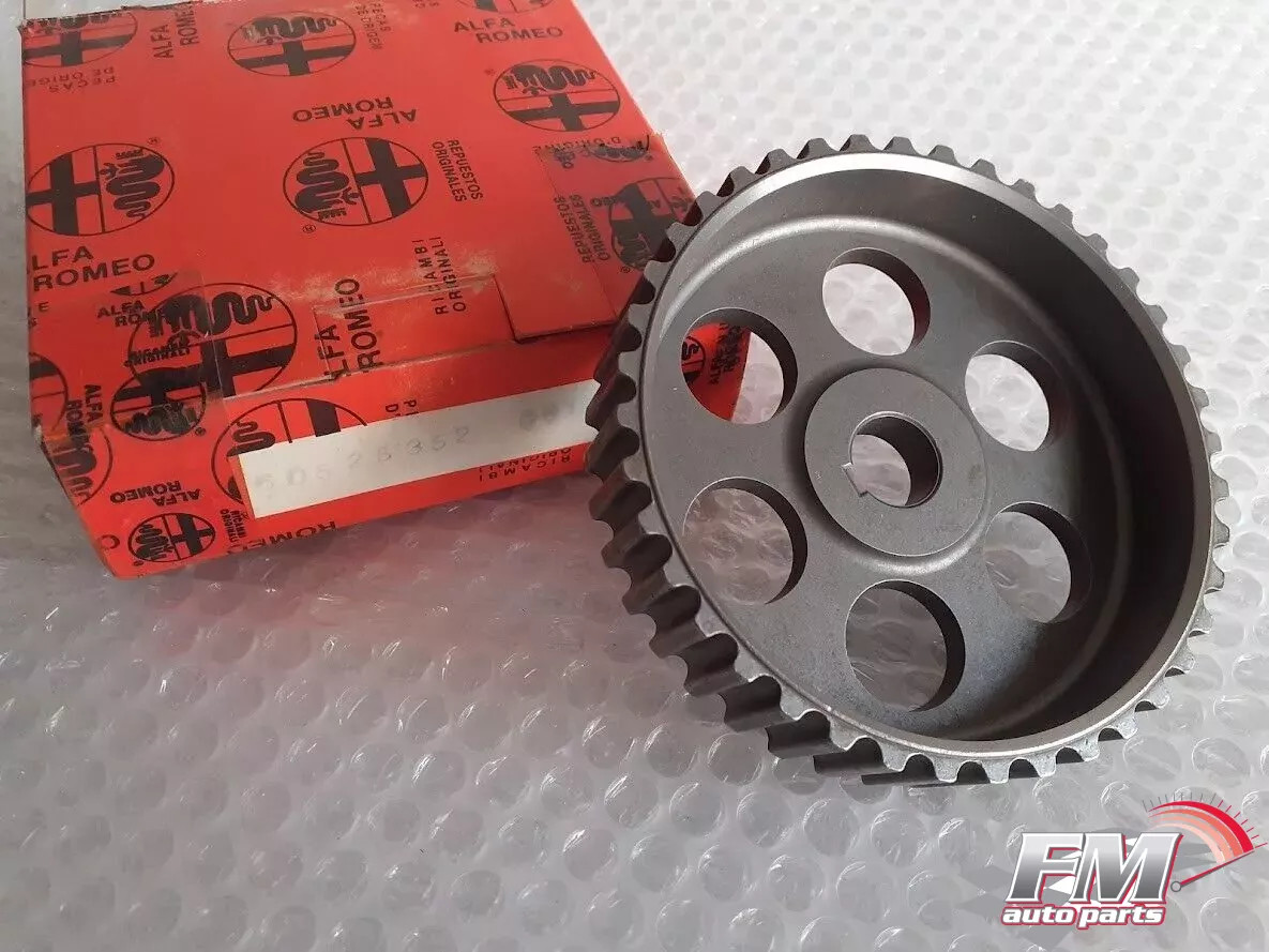 Intake Camshaft Pulley Right fits Alfa Romeo 33 145 146 60525352 Genuine Intake Camshaft Pulley Right fits Alfa Romeo 33 145 146 60525352 Genuine