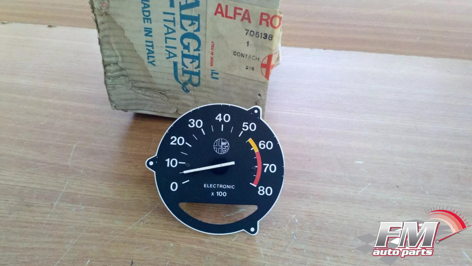 RPM Rev Counter Gauge fits Alfa Romeo Alfasud 705138 Genuine RPM Rev Counter Gauge fits Alfa Romeo Alfasud 705138 Genuine