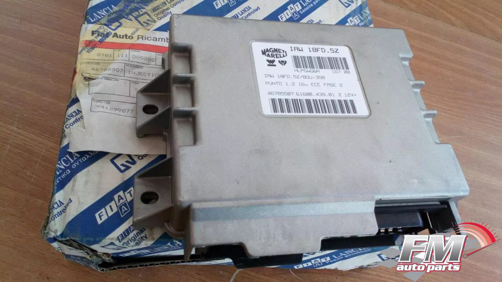 Engine Control Unit ECU fits Fiat Punto 46785507 Genuine Engine Control Unit ECU fits Fiat Punto 46785507 Genuine