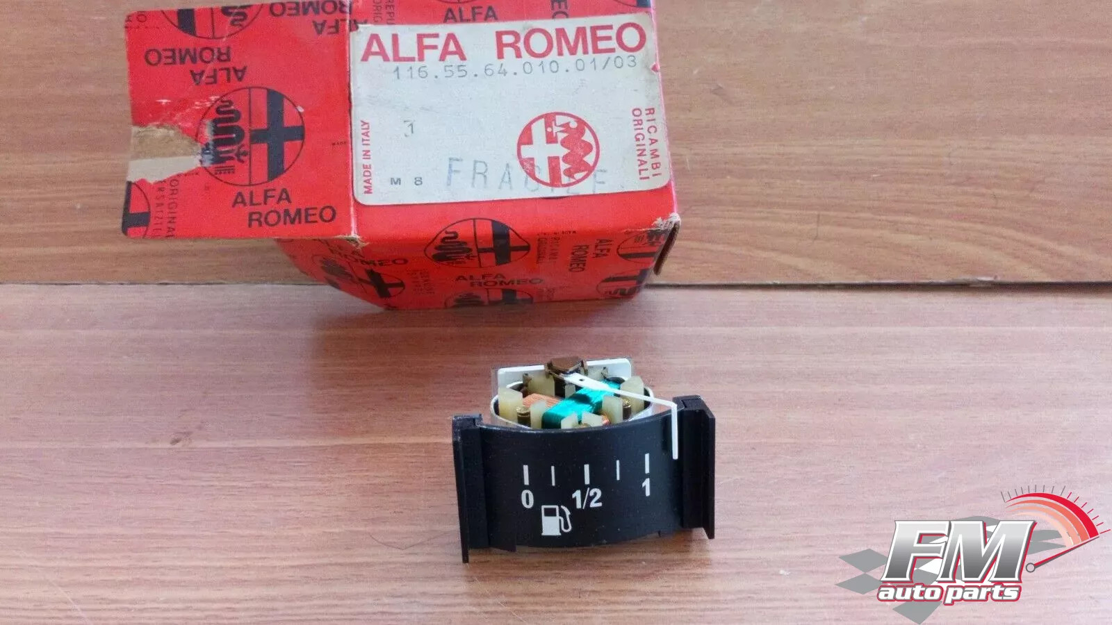 Fuel Gauge fits Alfa Romeo Alfetta 1165564010 Genuine 116556401001/03 Fuel Gauge fits Alfa Romeo Alfetta 1165564010 Genuine 116556401001/03