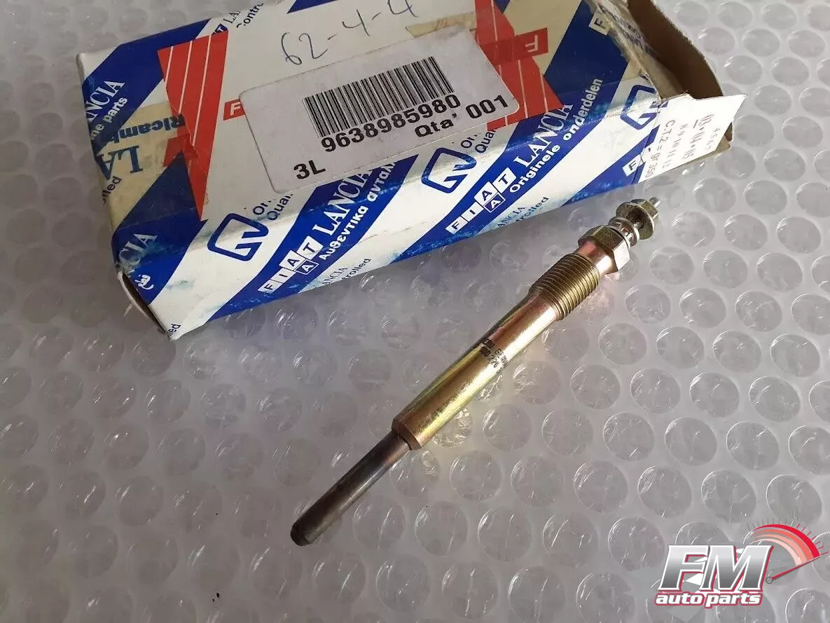 4x Glow Plugs fits Fiat Ulysse Scudo Lancia Phedra 9638985980 Genuine 4x Glow Plugs fits Fiat Ulysse Scudo Lancia Phedra 9638985980 Genuine