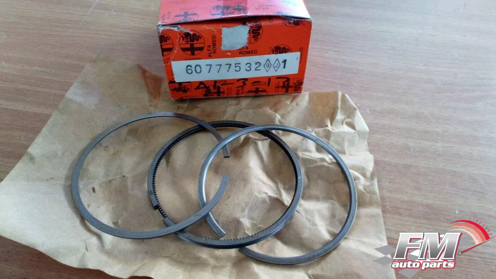 1 Cylinder Piston Rings fits Alfa Romeo 155 164 75 Spider 60777532 Genuine 1 Cylinder Piston Rings fits Alfa Romeo 155 164 75 Spider 60777532 Genuine