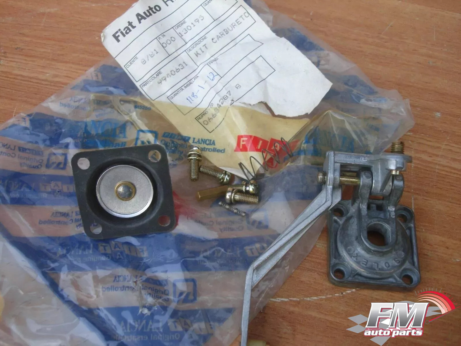 Carburetor Kit fits Fiat Uno Solex 9940631 Genuine Carburetor Kit fits Fiat Uno Solex 9940631 Genuine