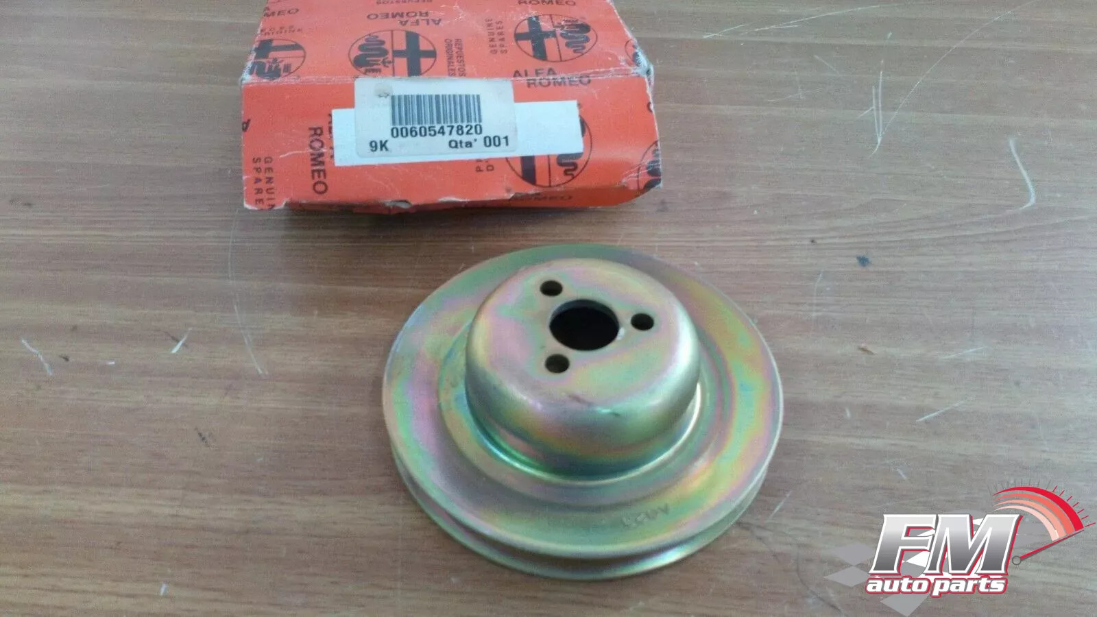Pulley Power Steering Pump fits Alfa Romeo 33 907 Series 60547820 Genuine Pulley Power Steering Pump fits Alfa Romeo 33 907 Series 60547820 Genuine