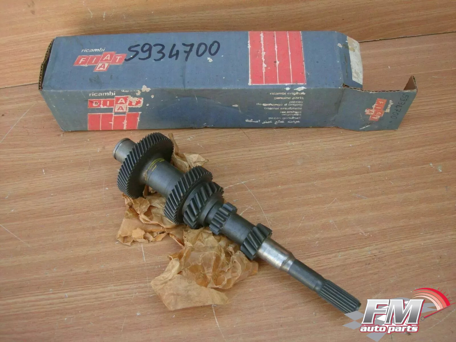 Gearbox Mainshaft fits Fiat Uno 900 1100 1300 5934700 Genuine Gearbox Mainshaft fits Fiat Uno 900 1100 1300 5934700 Genuine
