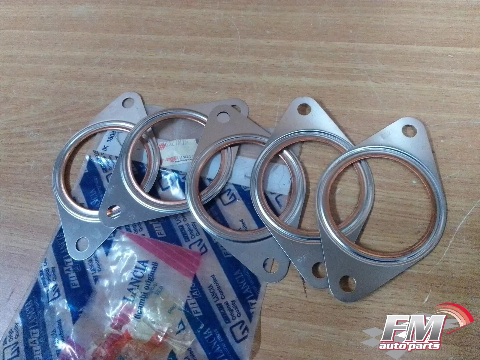 1x Exhaust Pipe Gasket fits Fiat Seicento 46521915 Genuine