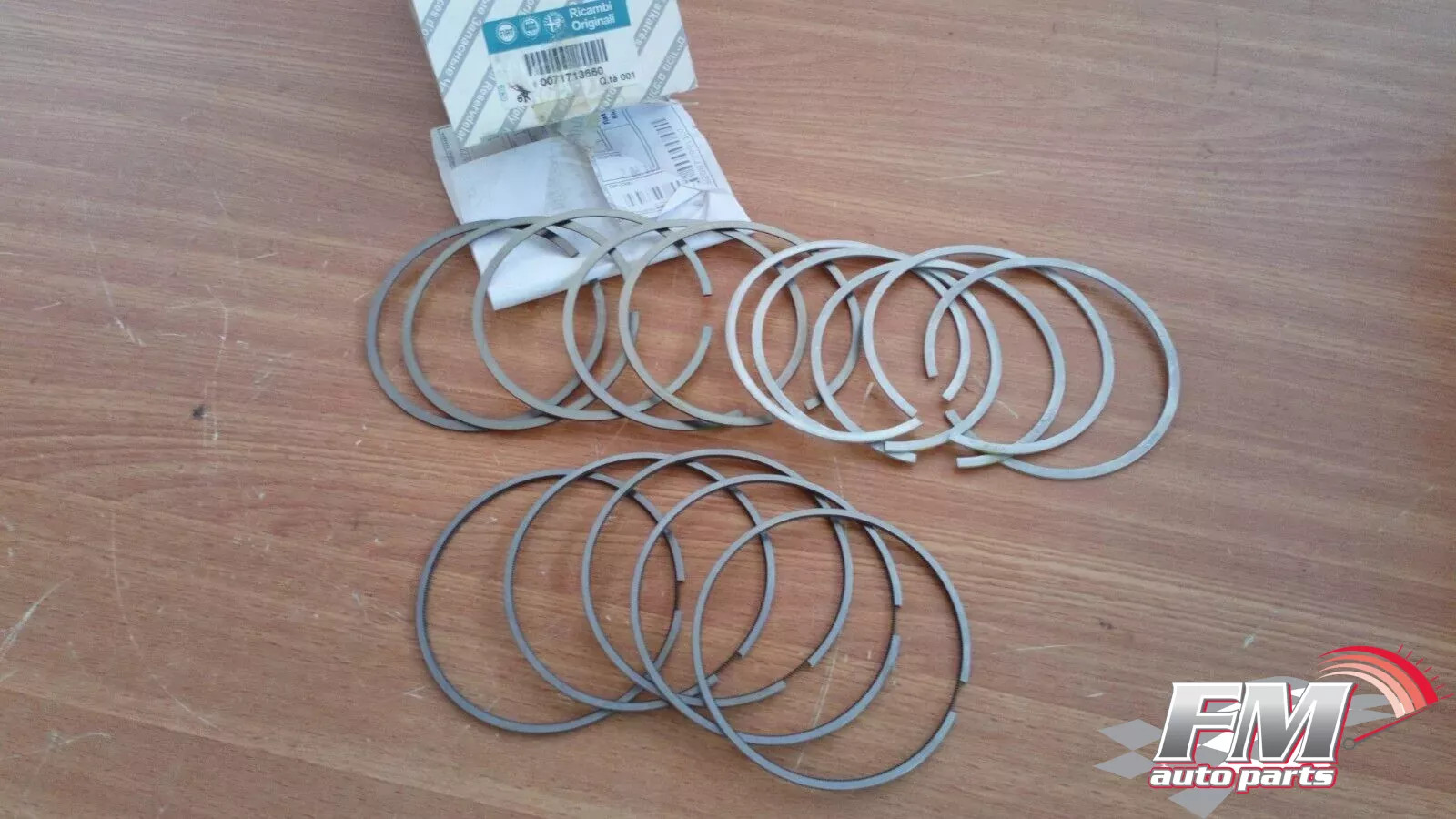 Piston Rings Set fits Fiat Coupe Lancia 5 Cylinder 71713660 Genuine