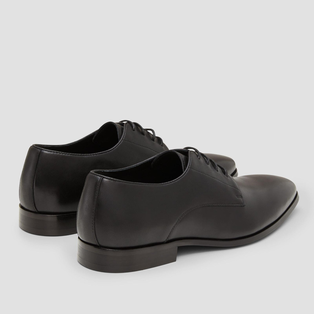 Grayson Black Derby Shoes