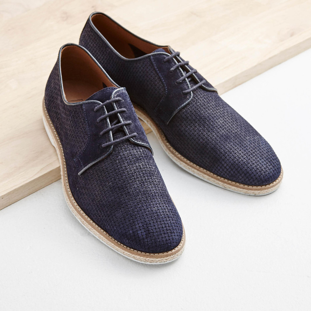 Bedford Navy Casual Shoes