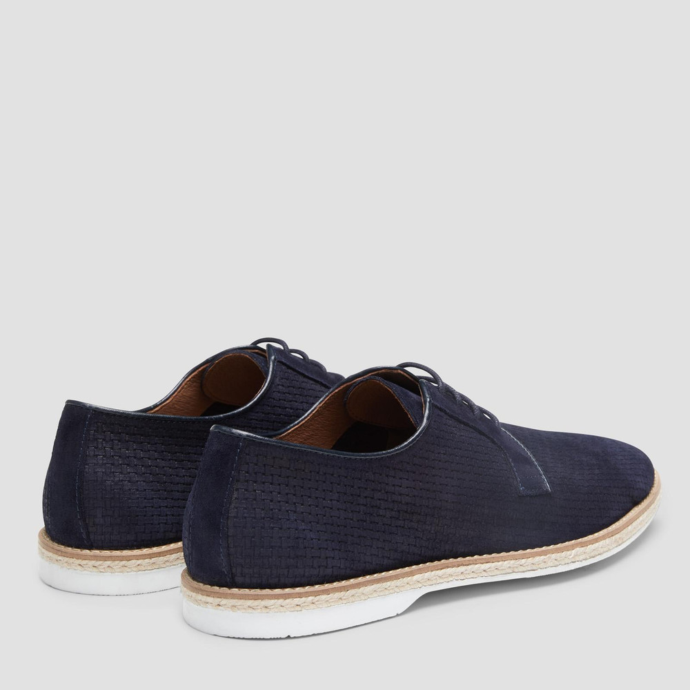 Bedford Navy Casual Shoes