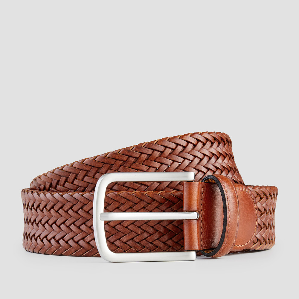 dark tan belt