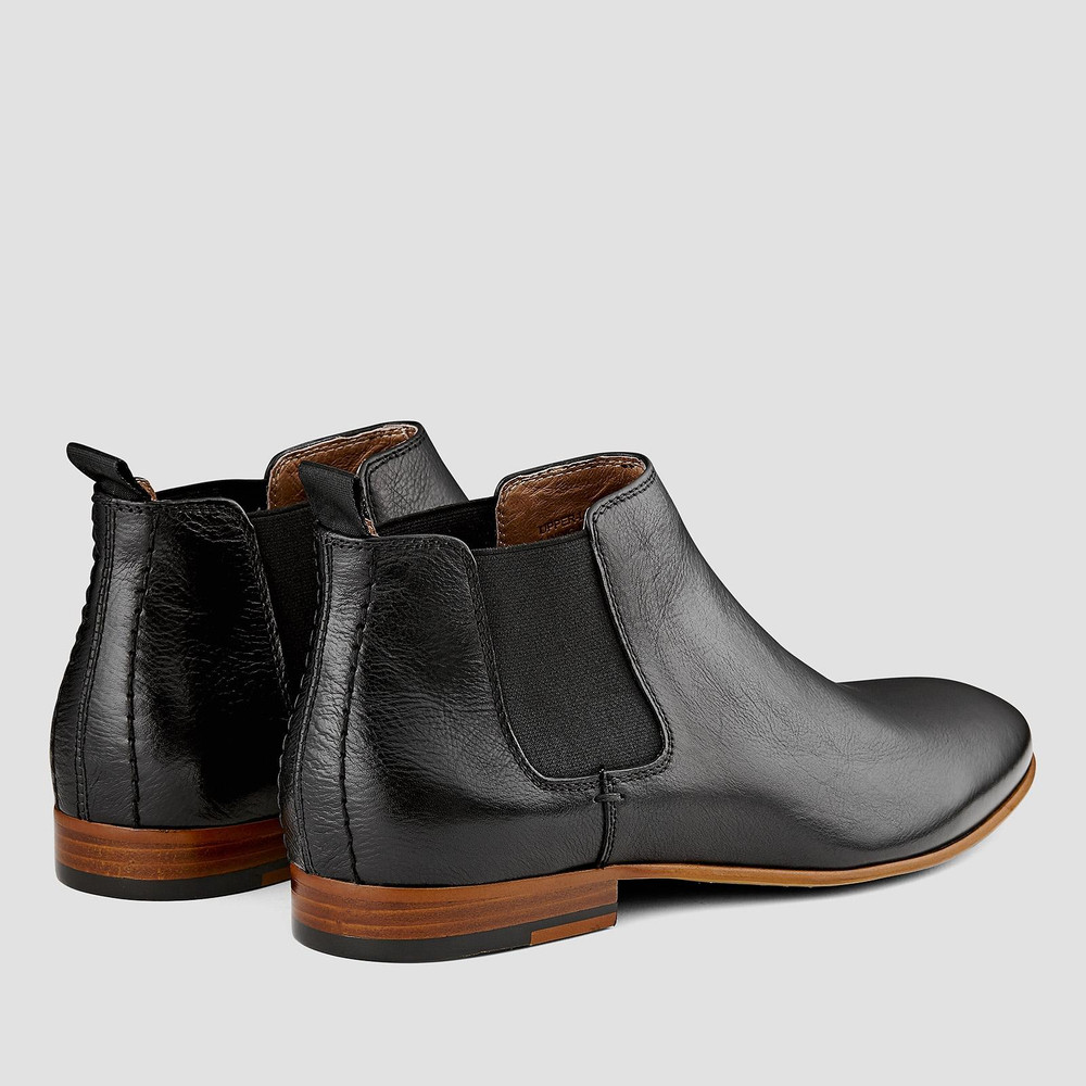 Arsenal Black Chelsea Boots