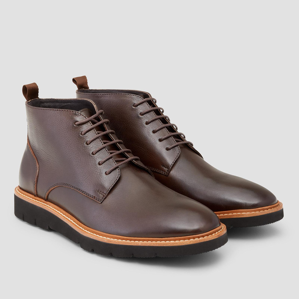 Tarrant Brown Ankle Boots