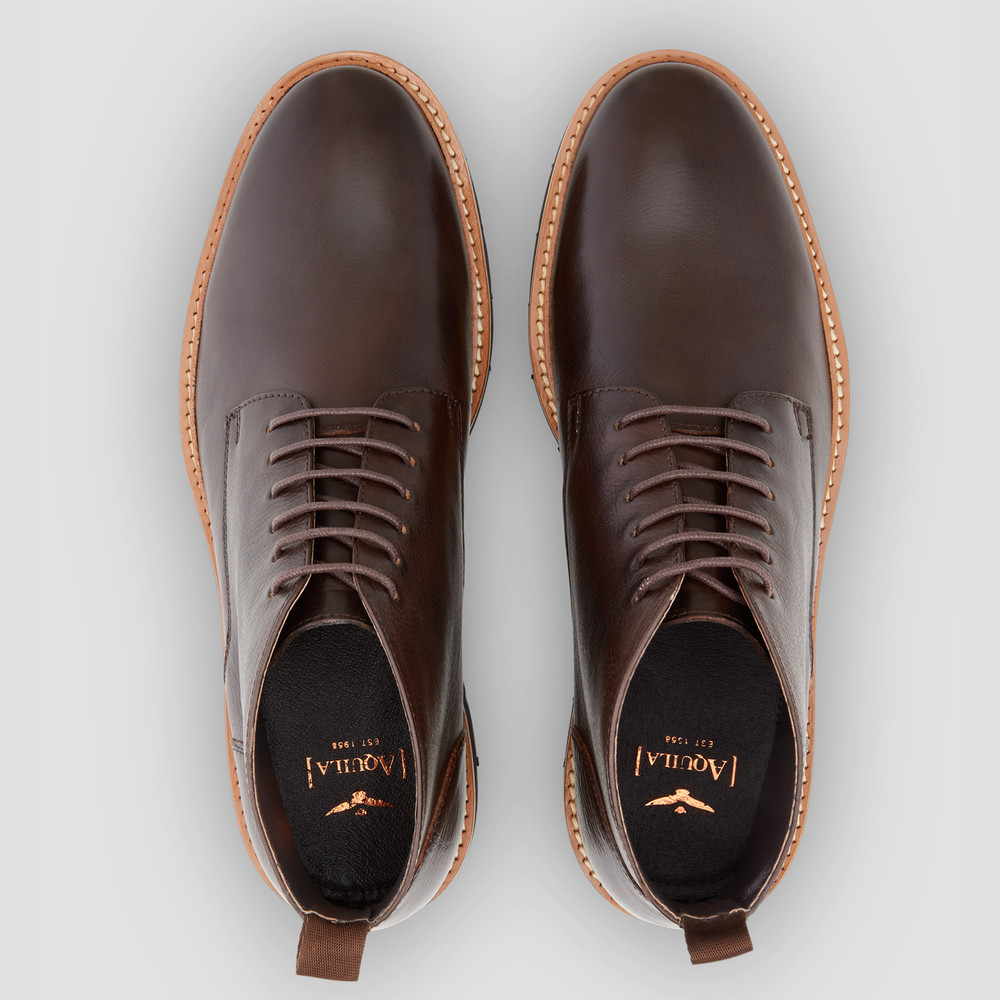 Tarrant Brown Ankle Boots