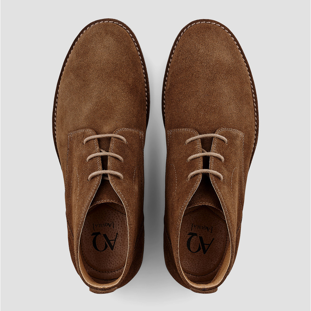 Delaney Tan Desert Boots