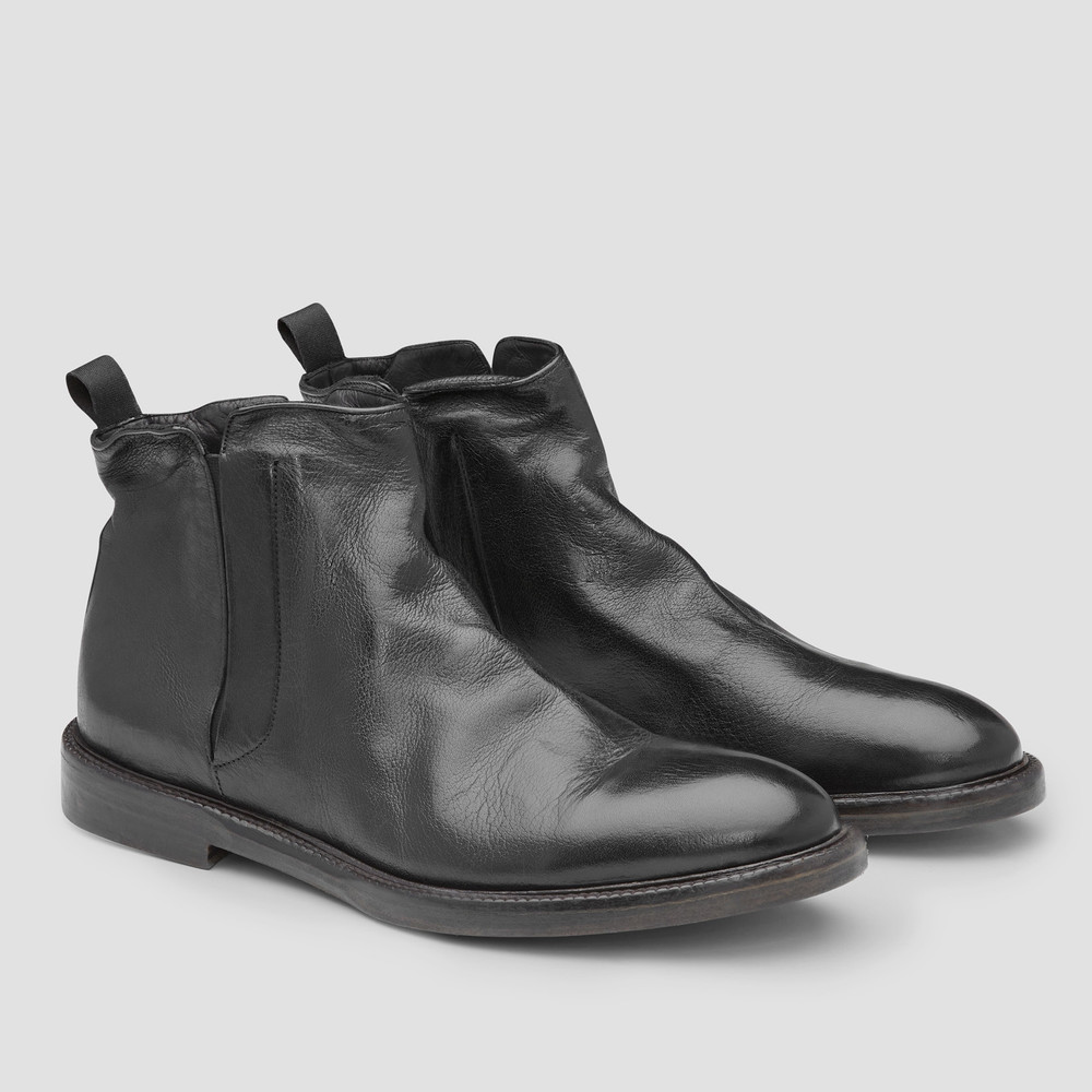 Townsend Black Ankle Boots