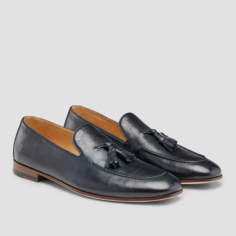 Alberto Navy Loafers