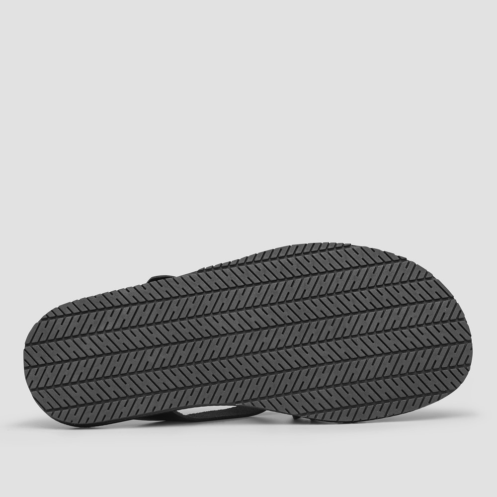 Barbados Black Sandals