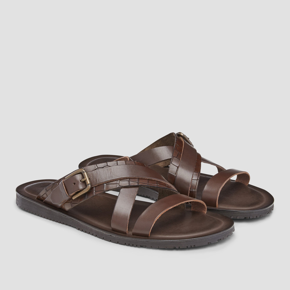 Barbados Brown Sandals