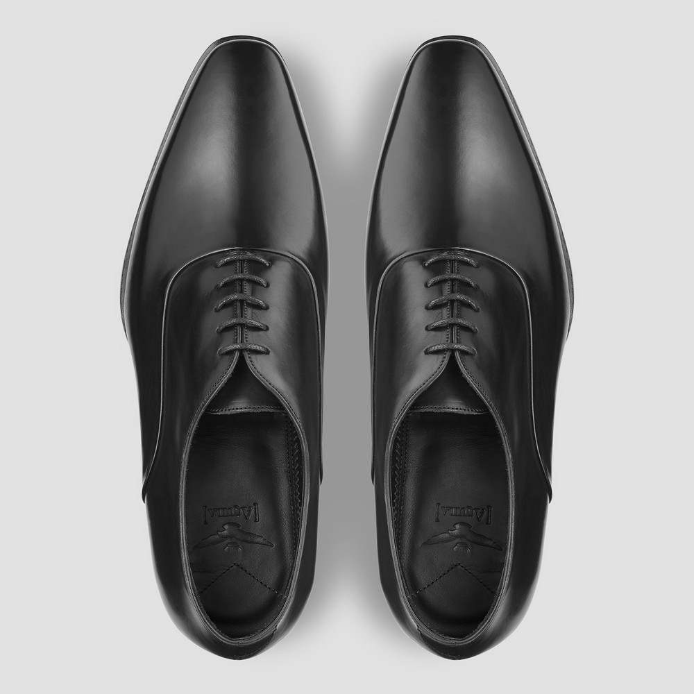 Bentley Black Oxford Shoes