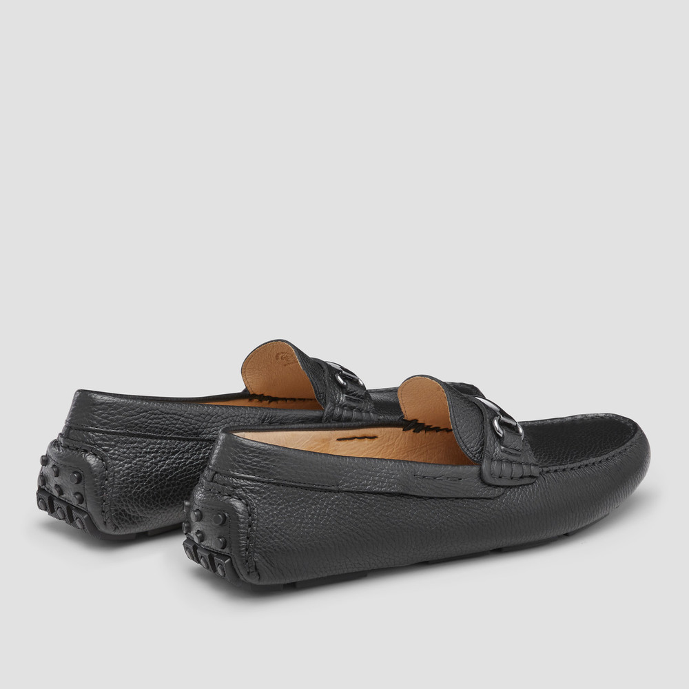 Bismarck Black Driving Shoes