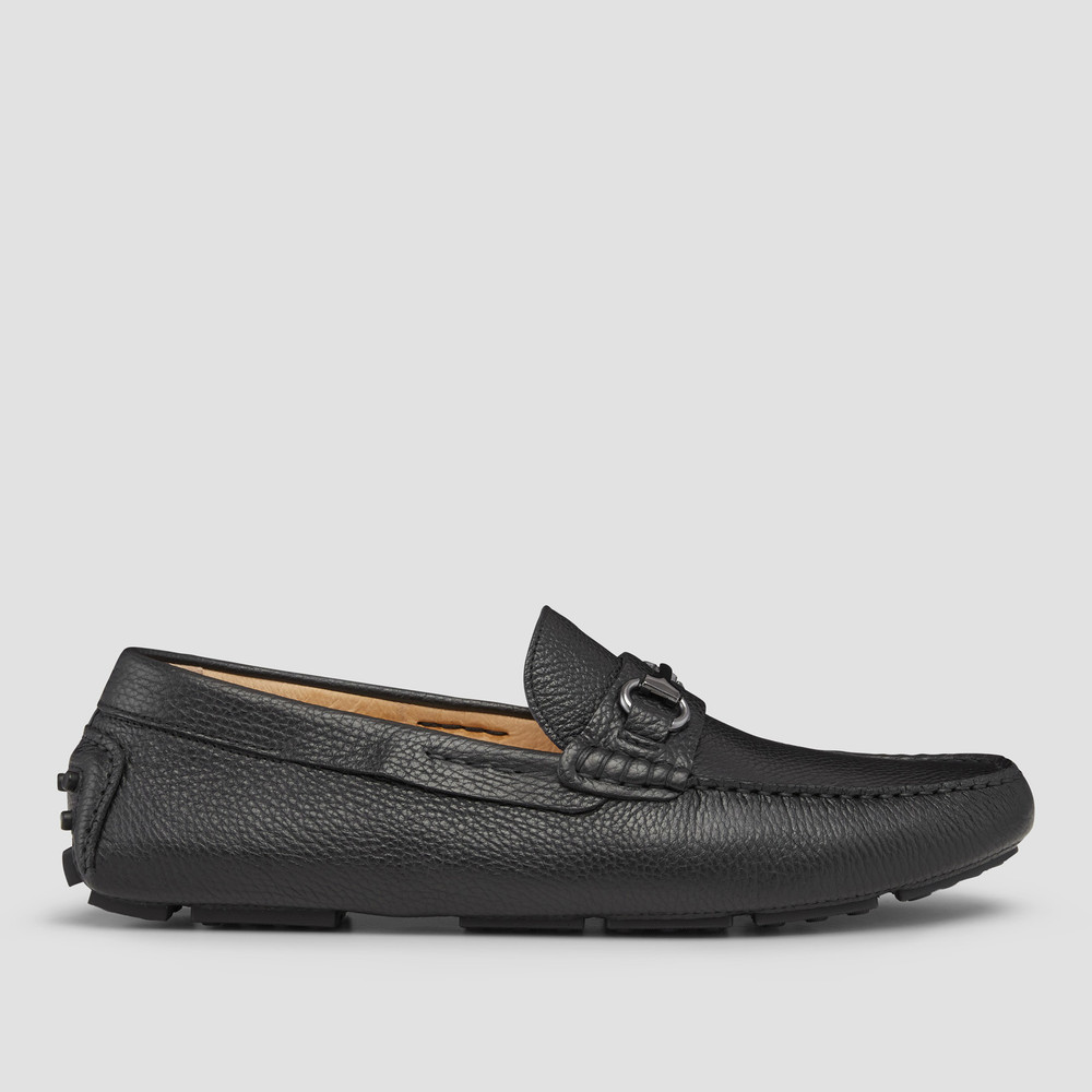 black driving shoes