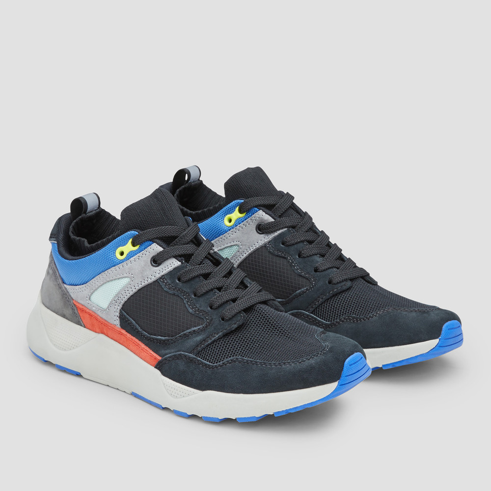 Seth Trainer Black/ Charcoal Sneakers