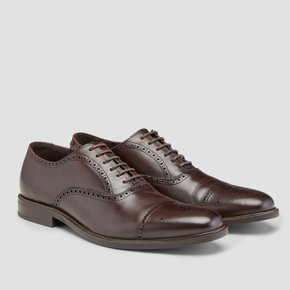 Kensington Brown Oxford Shoes