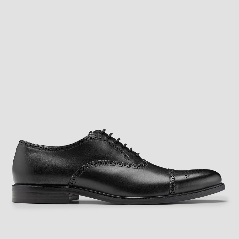Kensington Black Oxford Shoes