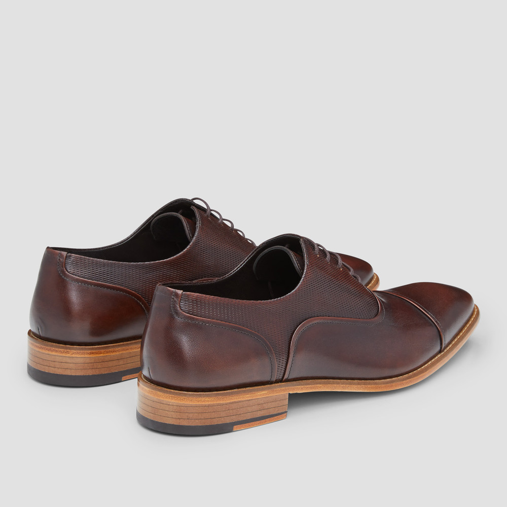Woodley Brown Oxford Shoes