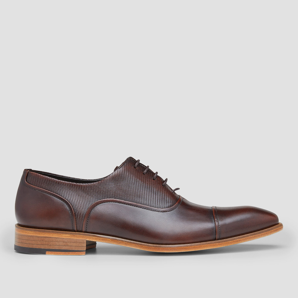 Woodley Brown Oxford Shoes