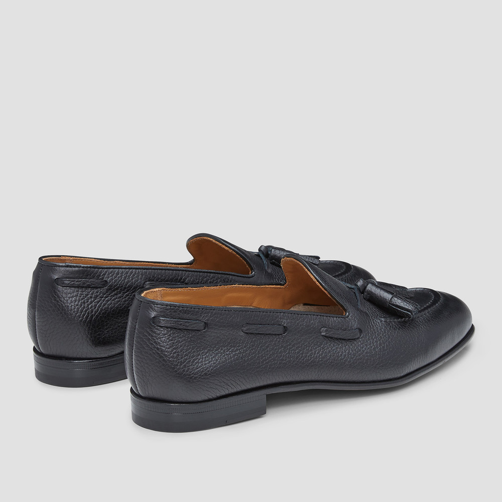 Lyons Navy Loafers