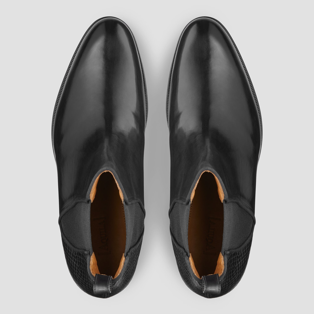 Rushmore Black Chelsea Boots