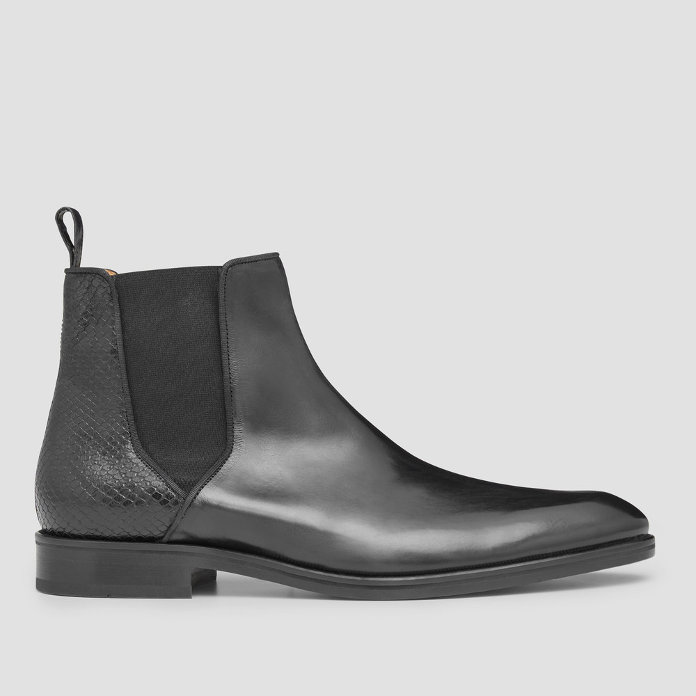 Rushmore Black Chelsea Boots
