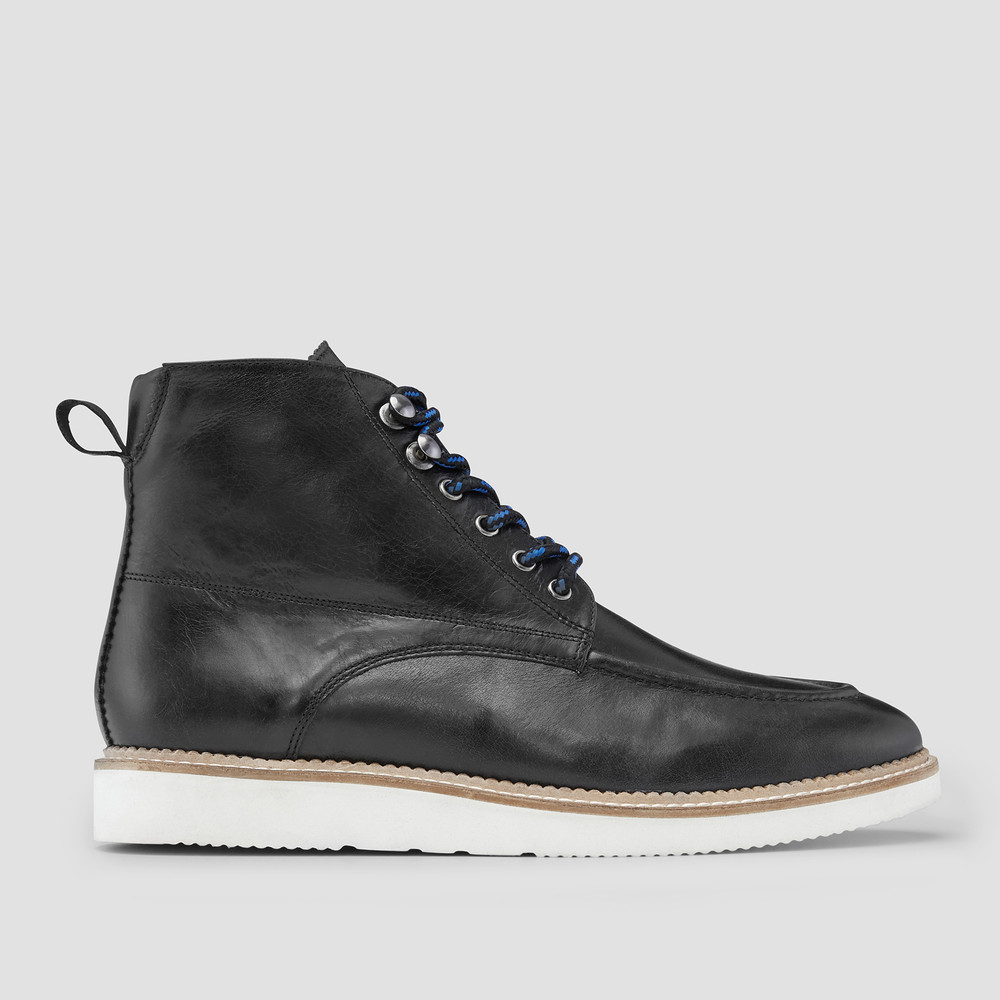 Keystone Black Ankle Boots