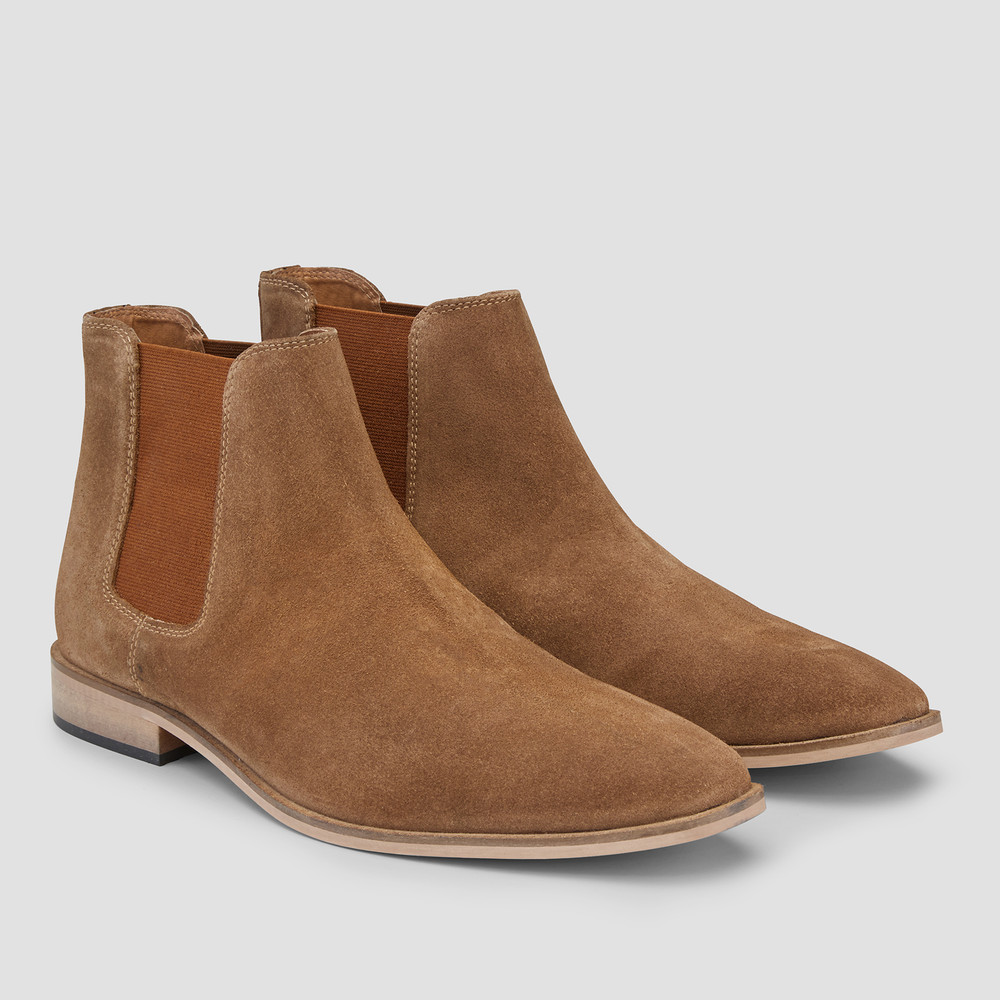 Bell Tan Chelsea Boots