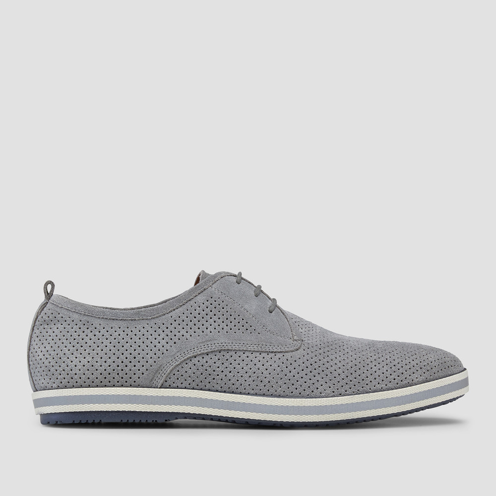 Chaz Grey Derby Shoes