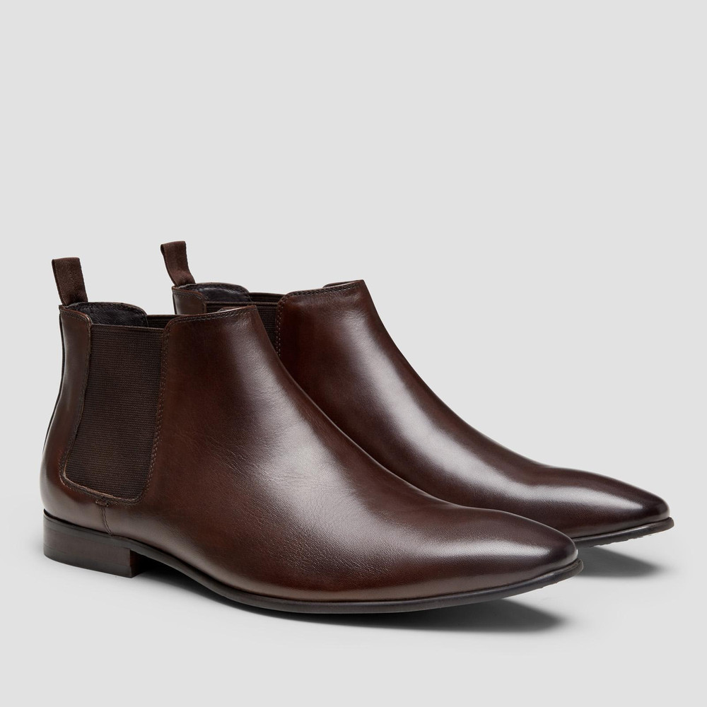 Walker Brown Chelsea Boots