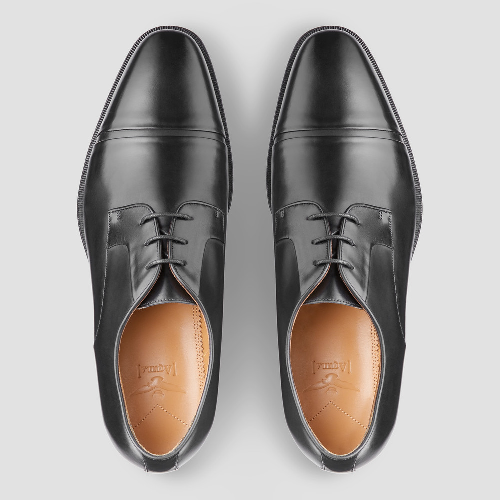 Pearce Black Dress Shoes - Aquila