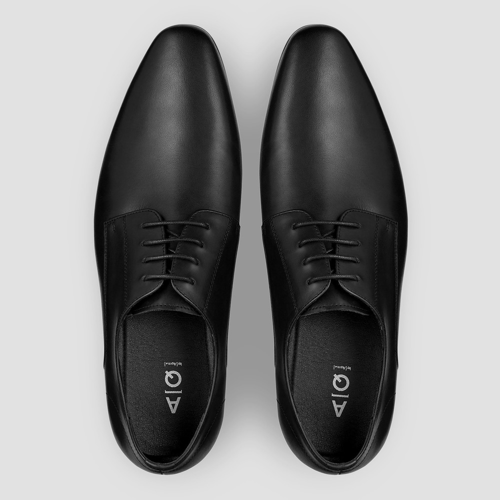 Clarke Black Dress Shoes - Aquila