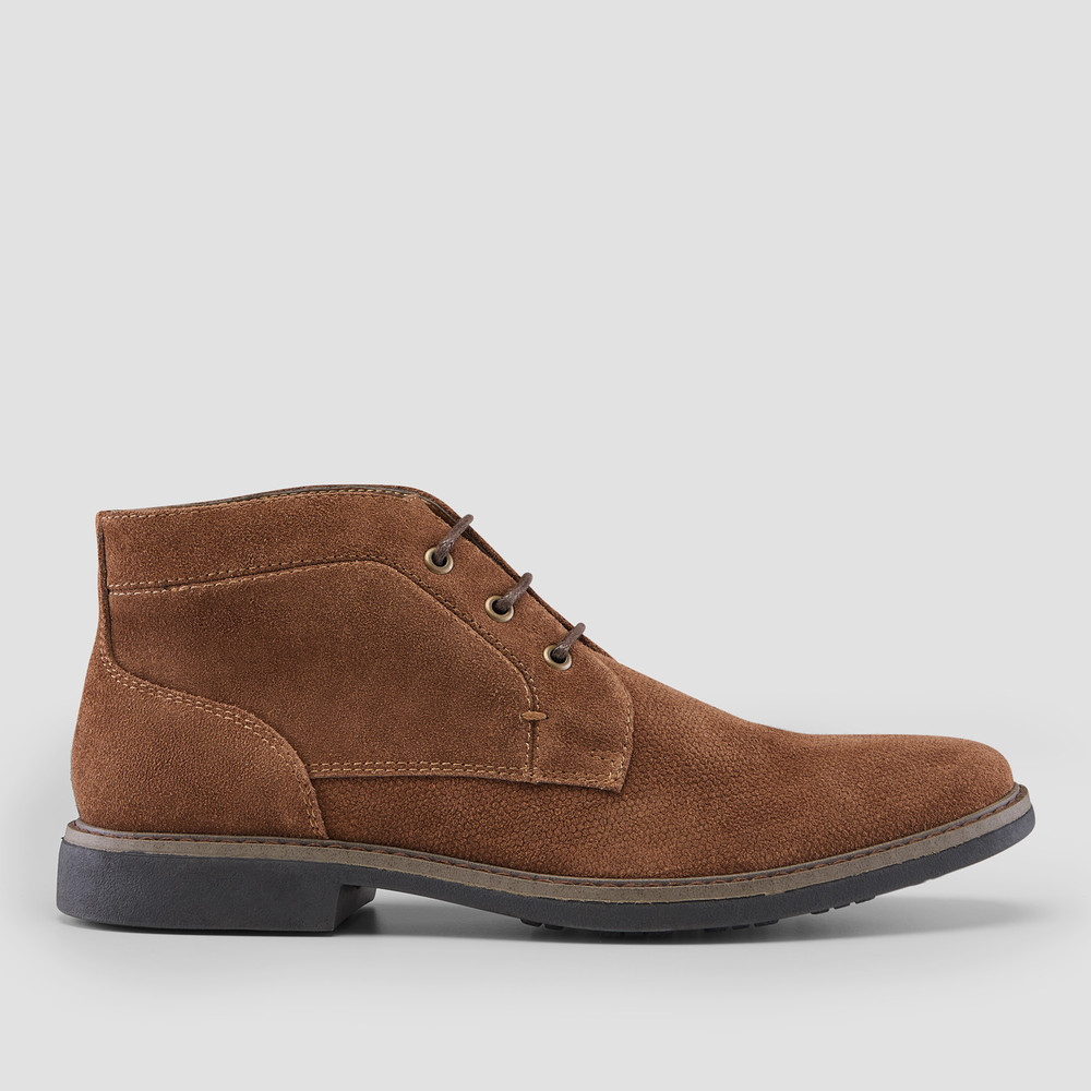 mens brown boots casual