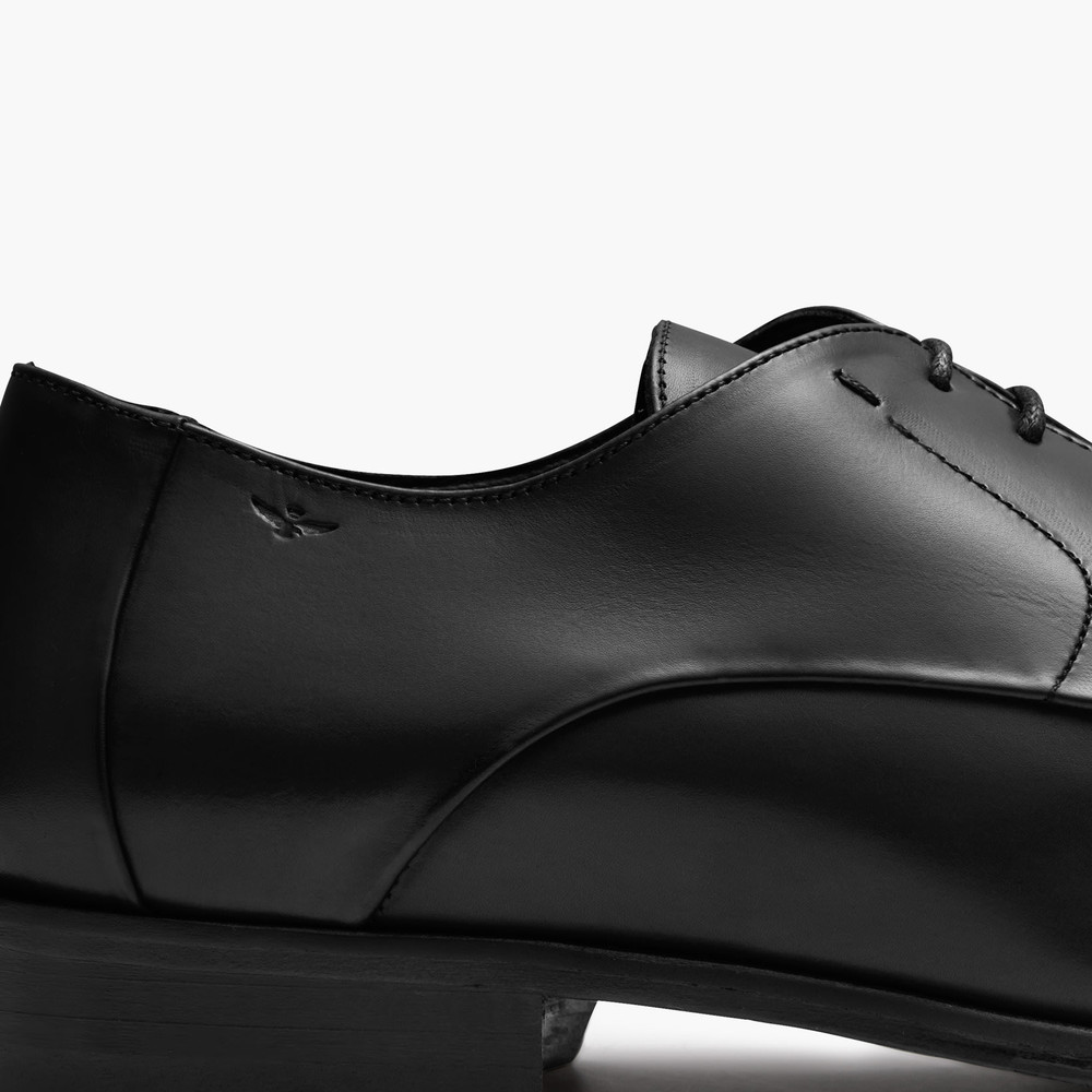 Stylish and Comfortable Black Slip-On Premium Leather Formal Shoes -  Egleshoes