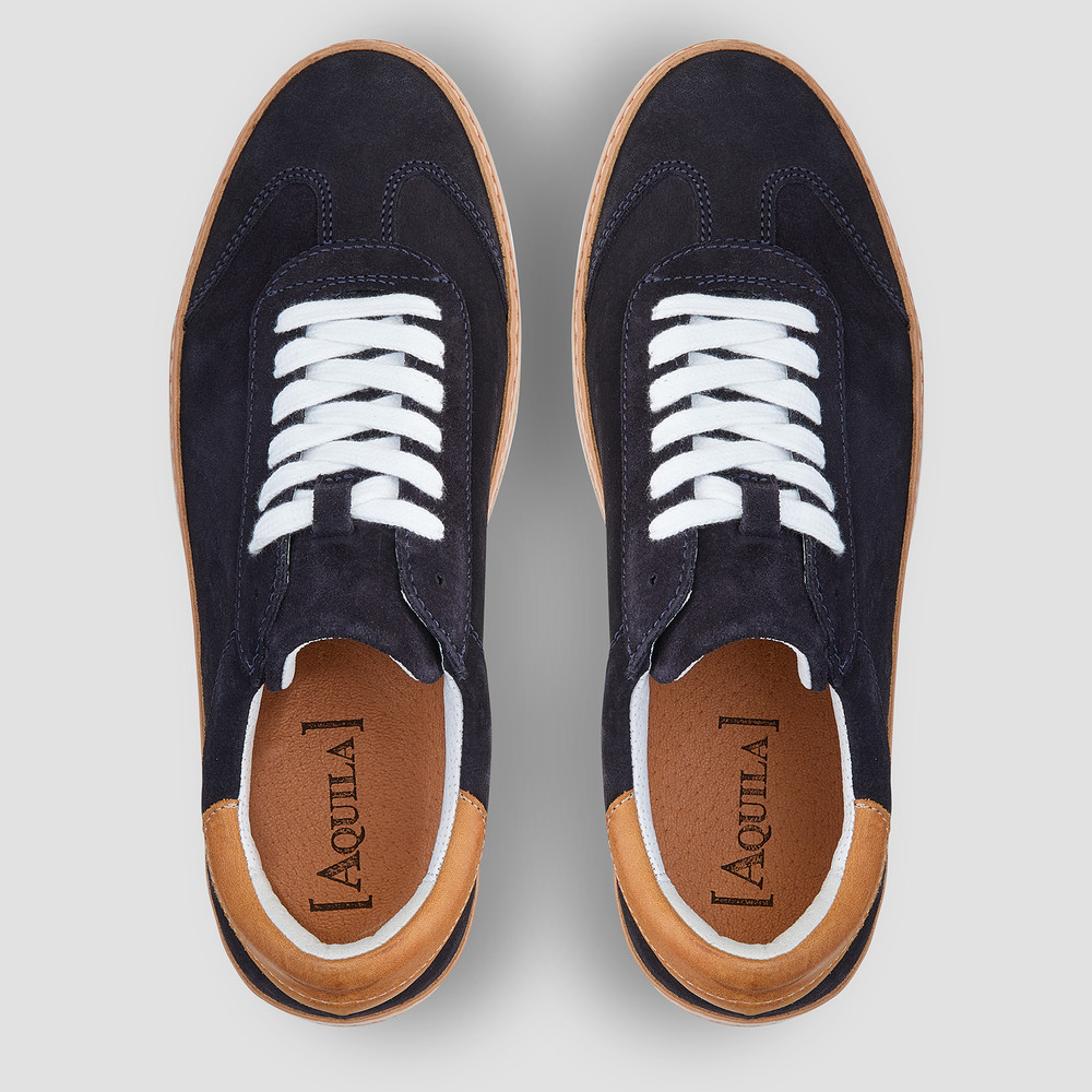 navy sneakers mens